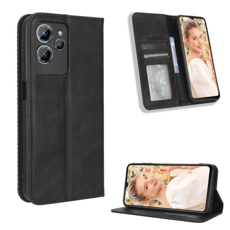 Magnetic Buckle Retro Texture Leather Phone Case, For Oukitel C53, For Oukitel C50, For Oukitel C37, For Oukitel C51, For Oukitel C38, For Oukitel C35 / C36, For Oukitel C33, For Oukitel C32