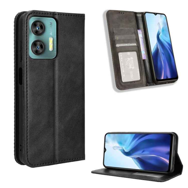 Magnetic Buckle Retro Texture Leather Phone Case, For Oukitel C53, For Oukitel C50, For Oukitel C37, For Oukitel C51, For Oukitel C38, For Oukitel C35 / C36, For Oukitel C33, For Oukitel C32