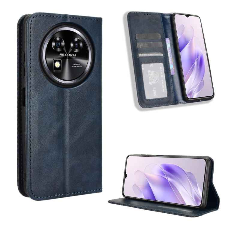 Magnetic Buckle Retro Texture Leather Phone Case, For Oukitel C37, For Oukitel C51, For Oukitel C38, For Oukitel C35 / C36, For Oukitel C33, For Oukitel C32
