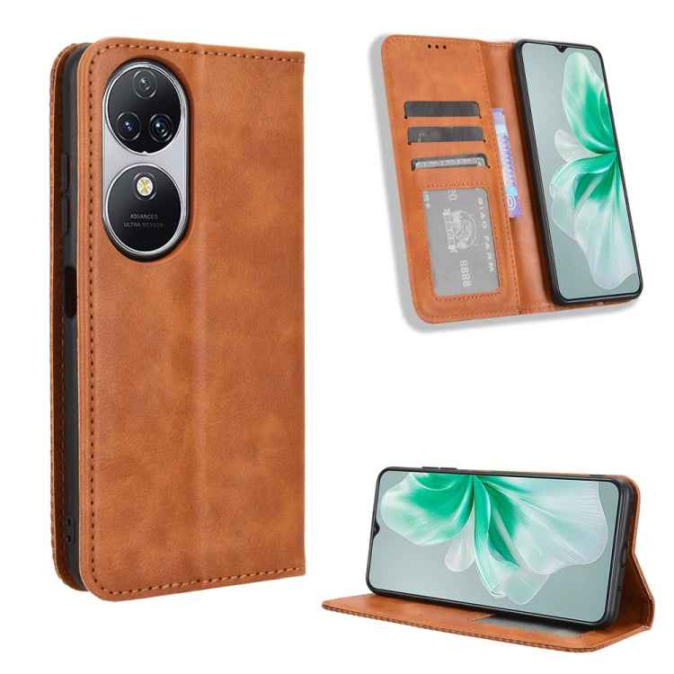 Magnetic Buckle Retro Texture Leather Phone Case, For Oukitel C53, For Oukitel C50, For Oukitel C37, For Oukitel C51, For Oukitel C38, For Oukitel C35 / C36, For Oukitel C33, For Oukitel C32