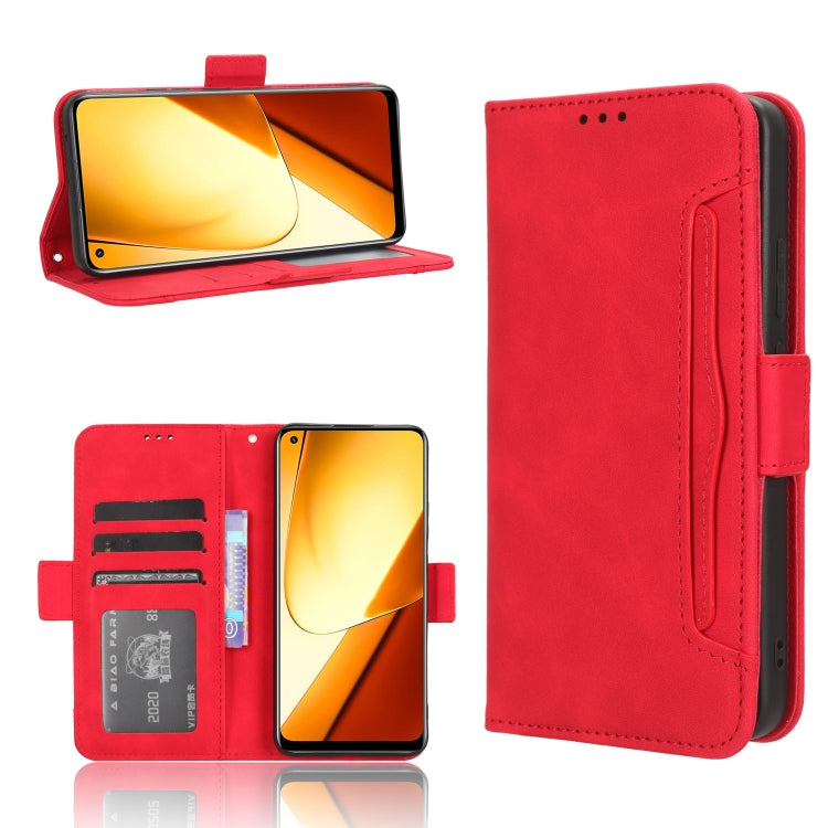 Skin Feel Calf Texture Card Slots Leather Phone Case, For Realme 12+ 5G, For Realme Note 50 4G, For Realme 12 Pro / 12 Pro+ 5G, For Realme C67 4G, For Realme 11 4G Foreign, For Realme GT5 5G, For Realme 11 5G Foreign / 11X, For Realme C53 / Narzo N53 4...