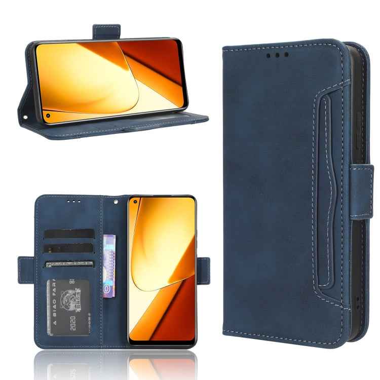 Skin Feel Calf Texture Card Slots Leather Phone Case, For Realme 12+ 5G, For Realme Note 50 4G, For Realme 12 Pro / 12 Pro+ 5G, For Realme C67 4G, For Realme 11 4G Foreign, For Realme GT5 5G, For Realme 11 5G Foreign / 11X, For Realme C53 / Narzo N53 4...