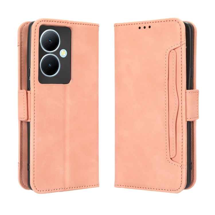 Skin Feel Calf Texture Card Slots Leather Phone Case, For vivo Y78 Plus, For vivo Y16 / iQOO Z7i, For vivo Y100 5G, For vivo Y33T 2023, For vivo Y33T / Y33s / Y21 / Y21s