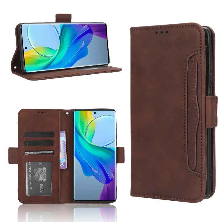 Skin Feel Calf Texture Card Slots Leather Phone Case, For vivo Y78 Plus, For vivo Y16 / iQOO Z7i, For vivo Y100 5G, For vivo Y33T 2023, For vivo Y33T / Y33s / Y21 / Y21s