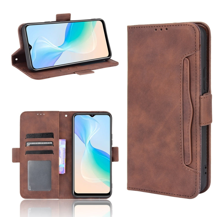 Skin Feel Calf Texture Card Slots Leather Phone Case, For vivo Y78 Plus, For vivo Y16 / iQOO Z7i, For vivo Y100 5G, For vivo Y33T 2023, For vivo Y33T / Y33s / Y21 / Y21s
