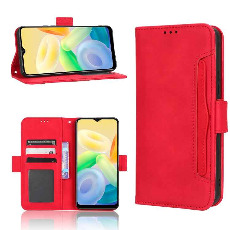 Skin Feel Calf Texture Card Slots Leather Phone Case, For vivo Y78 Plus, For vivo Y16 / iQOO Z7i, For vivo Y100 5G, For vivo Y33T 2023, For vivo Y33T / Y33s / Y21 / Y21s