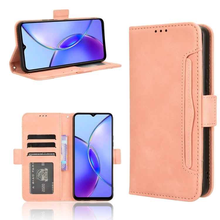 Skin Feel Calf Texture Card Slots Leather Phone Case, For vivo Y78 Plus, For vivo Y16 / iQOO Z7i, For vivo Y100 5G, For vivo Y33T 2023, For vivo Y33T / Y33s / Y21 / Y21s