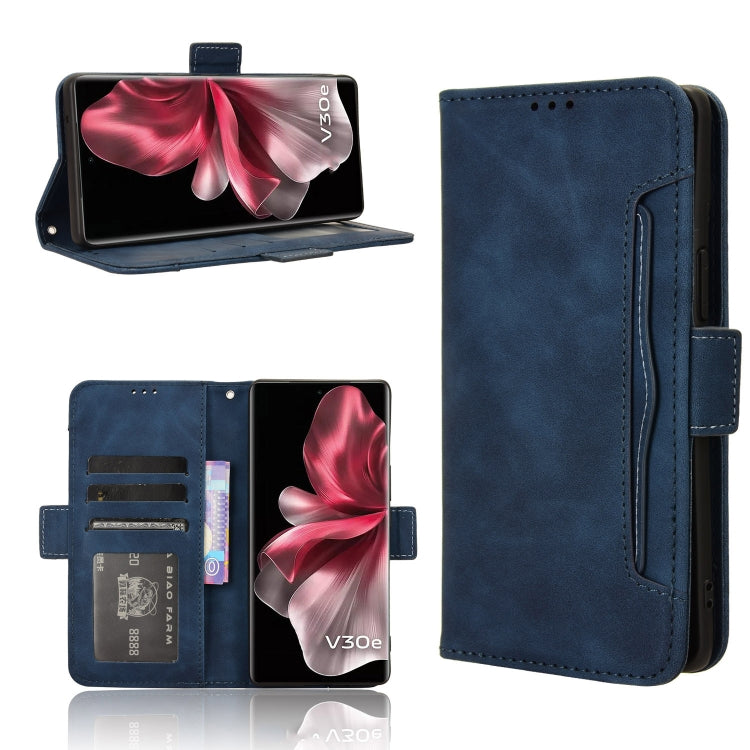 Skin Feel Calf Texture Card Slots Leather Phone Case, For vivo X200 5G, For vivo X200 Pro mini 5G, For vivo X200 Pro 5G, For vivo V40 Lite 4G / 5G IDN, For vivo V40e 5G / iQOO Z9S 5G, For vivo T3 Pro 5G / iQOO Z9S Pro 5G, For vivo V30e 5G / V40 Lite 5G...