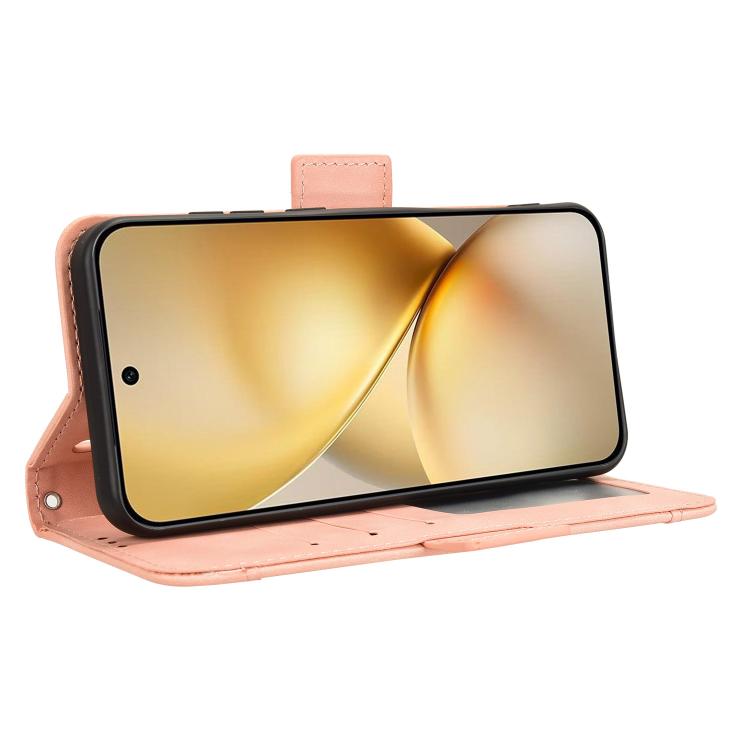 Skin Feel Calf Texture Card Slots Leather Phone Case, For vivo X200 5G, For vivo X200 Pro mini 5G, For vivo X200 Pro 5G, For vivo V40 Lite 4G / 5G IDN, For vivo V40e 5G / iQOO Z9S 5G, For vivo T3 Pro 5G / iQOO Z9S Pro 5G, For vivo V30e 5G / V40 Lite 5G...