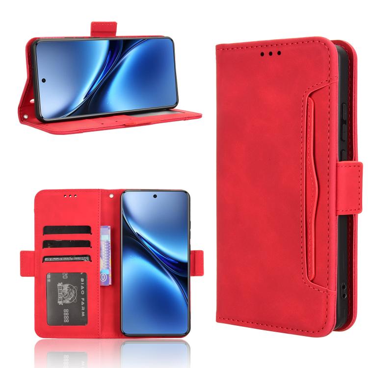 Skin Feel Calf Texture Card Slots Leather Phone Case, For vivo X200 5G, For vivo X200 Pro mini 5G, For vivo X200 Pro 5G, For vivo V40 Lite 4G / 5G IDN, For vivo V40e 5G / iQOO Z9S 5G, For vivo T3 Pro 5G / iQOO Z9S Pro 5G, For vivo V30e 5G / V40 Lite 5G...