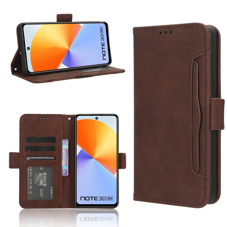 Skin Feel Calf Texture Card Slots Leather Phone Case, For Infinix Smart 7 Plus, For Infinix Note 30 5G, For Infinix Smart 7 HD X6516, For Infinix Note 30i, For Infinix Note 30 Pro, For Infinix Note 30 4G, For Infinix Note 30 VIP