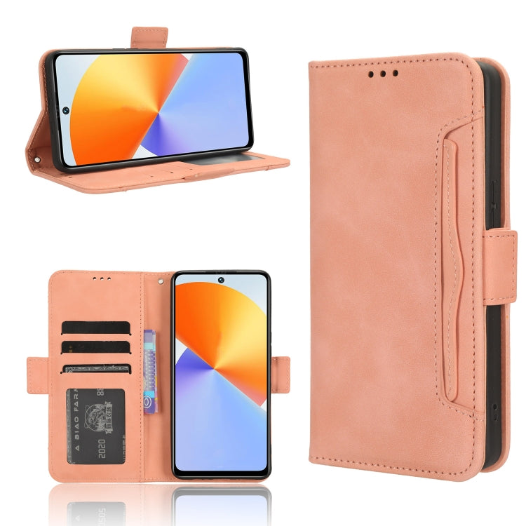 Skin Feel Calf Texture Card Slots Leather Phone Case, For Infinix Smart 7 Plus, For Infinix Note 30 5G, For Infinix Smart 7 HD X6516, For Infinix Note 30i, For Infinix Note 30 Pro, For Infinix Note 30 4G, For Infinix Note 30 VIP
