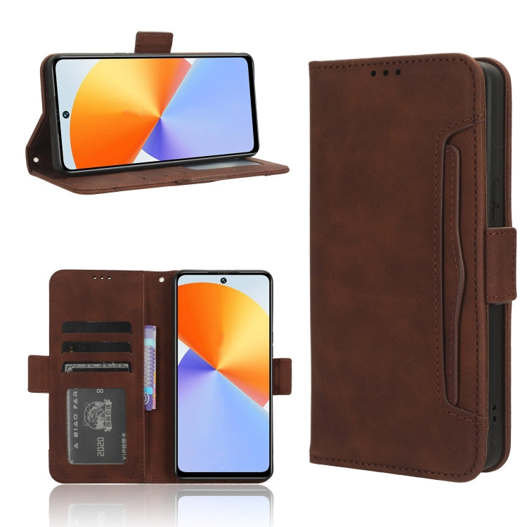 Skin Feel Calf Texture Card Slots Leather Phone Case, For Infinix Smart 7 Plus, For Infinix Note 30 5G, For Infinix Smart 7 HD X6516, For Infinix Note 30i, For Infinix Note 30 Pro, For Infinix Note 30 4G, For Infinix Note 30 VIP