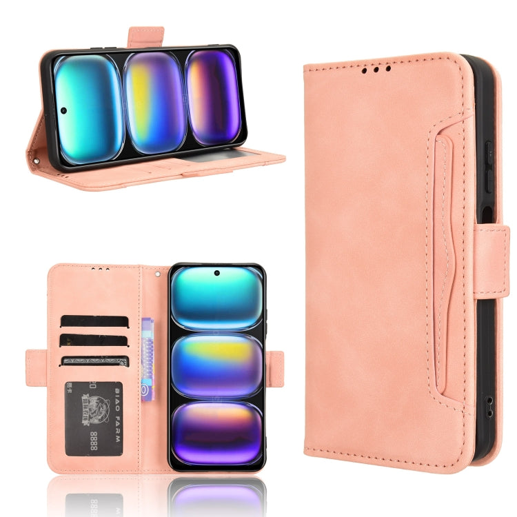 Skin Feel Calf Texture Card Slots Leather Phone Case