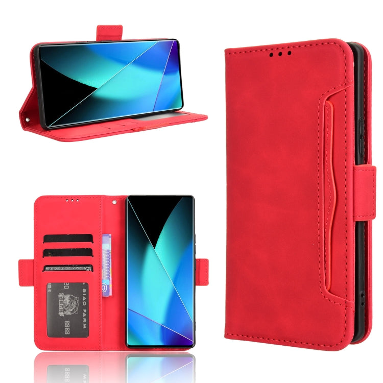 Skin Feel Calf Texture Card Slots Leather Phone Case