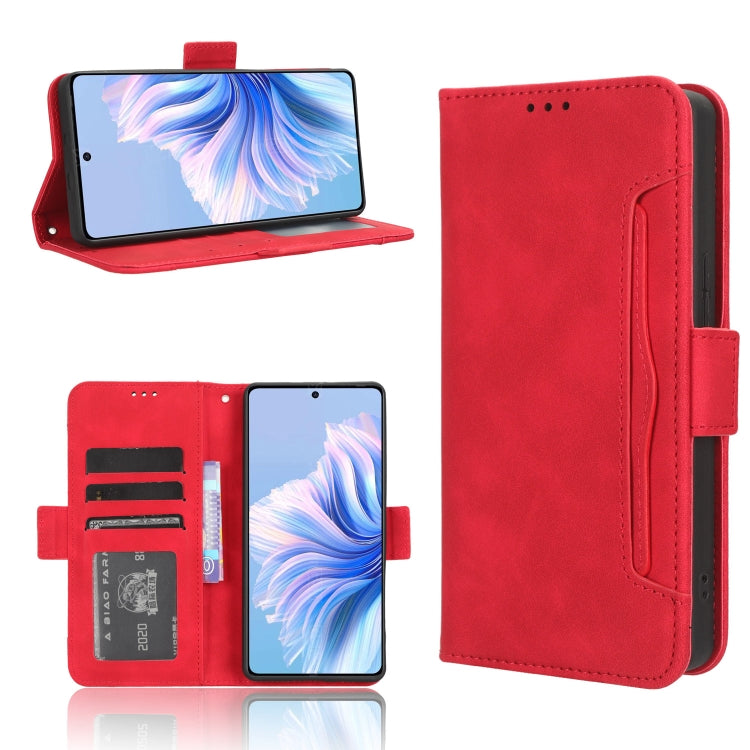 Skin Feel Calf Texture Card Slots Leather Phone Case, For Tecno Spark 20 4G KJ5, For Tecno Pova 5 Pro, For Tecno Pova Neo 3, For Tenco Pova 5 4G, For Tecno Camon 20 Premier 5G, For Tecno Camon 20 Pro 5G, For Tecno Camon 20 Pro