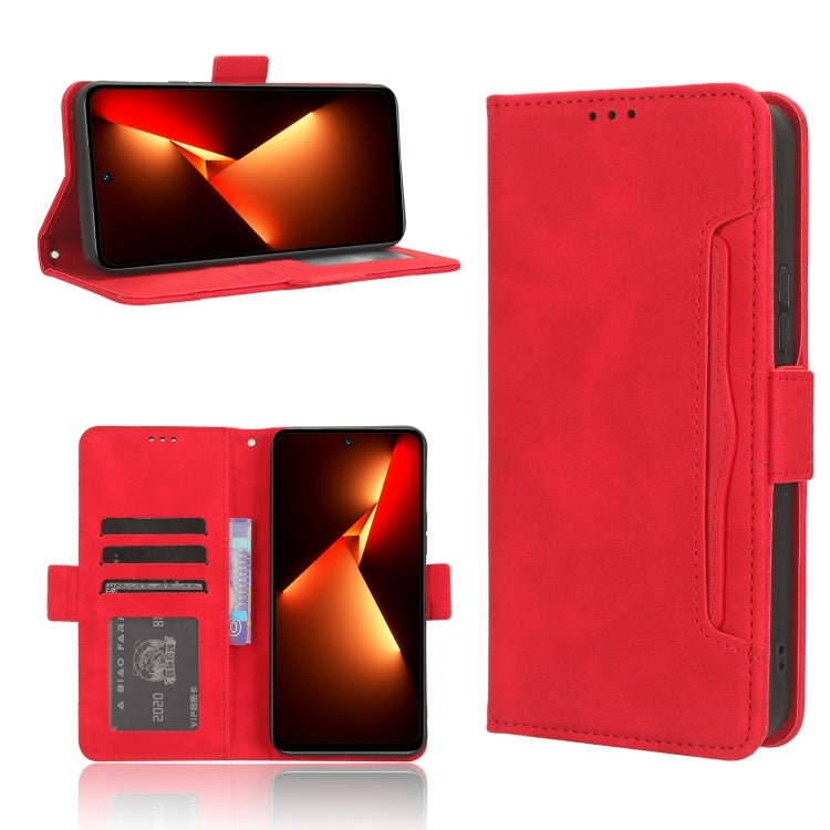 Skin Feel Calf Texture Card Slots Leather Phone Case, For Tecno Spark 20 4G KJ5, For Tecno Pova 5 Pro, For Tecno Pova Neo 3, For Tenco Pova 5 4G, For Tecno Camon 20 Premier 5G, For Tecno Camon 20 Pro 5G, For Tecno Camon 20 Pro