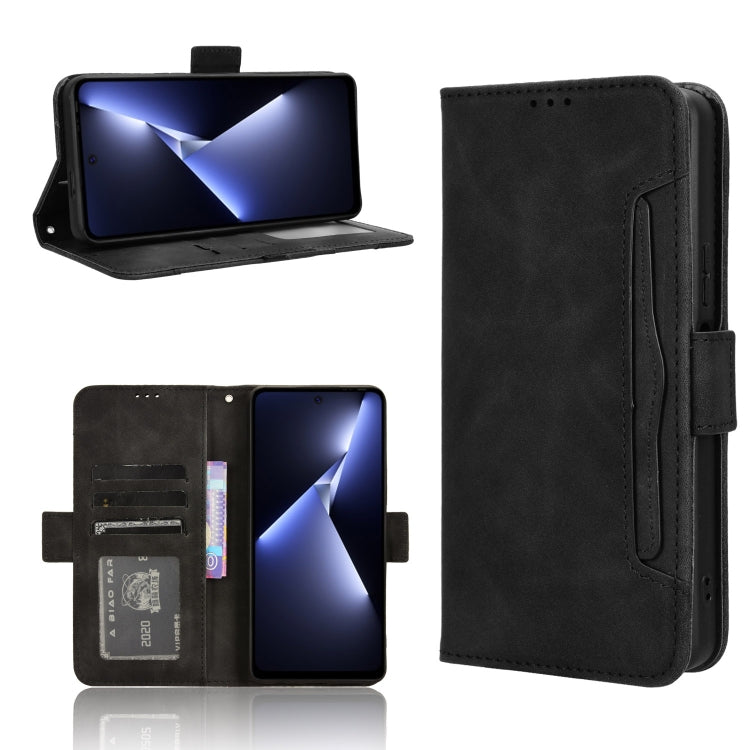 Skin Feel Calf Texture Card Slots Leather Phone Case, For Tecno Spark 20 4G KJ5, For Tecno Pova 5 Pro, For Tecno Pova Neo 3, For Tenco Pova 5 4G, For Tecno Camon 20 Premier 5G, For Tecno Camon 20 Pro 5G, For Tecno Camon 20 Pro