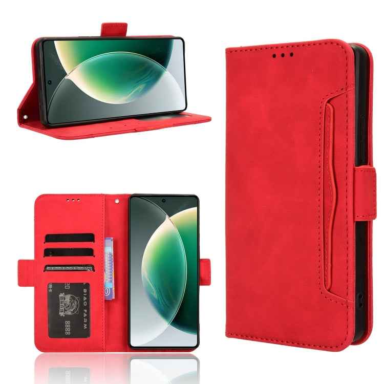 Skin Feel Calf Texture Card Slots Leather Phone Case, For Tecno Spark Go 1 / Pop 9 / Spark Go 2025, For Tecno Spark 30C 4G, For Tecno Spark 20 Pro 5G, For Tecno Camon 30 Premier 5G, For Tecno Pova 6 Neo 4G, For Tecno Pova 6 4G, For Tecno Camon 30 Pro 5...