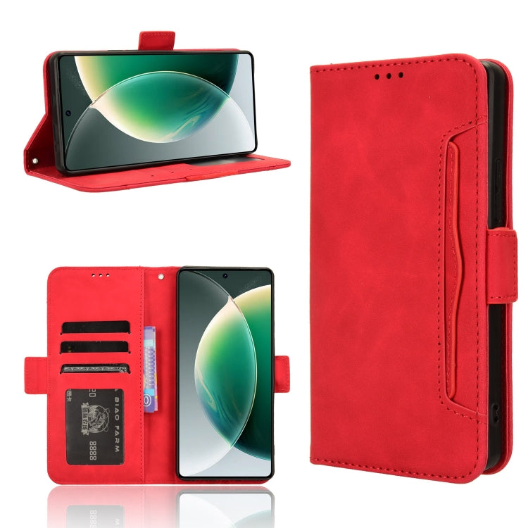 Skin Feel Calf Texture Card Slots Leather Phone Case, For Tecno Spark Go 1 / Pop 9 / Spark Go 2025, For Tecno Spark 30C 4G, For Tecno Spark 20 Pro 5G, For Tecno Camon 30 Premier 5G, For Tecno Pova 6 Neo 4G, For Tecno Pova 6 4G, For Tecno Camon 30 Pro 5...