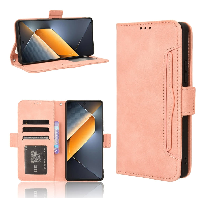 Skin Feel Calf Texture Card Slots Leather Phone Case, For Tecno Spark Go 1 / Pop 9 / Spark Go 2025, For Tecno Spark 30C 4G, For Tecno Spark 20 Pro 5G, For Tecno Camon 30 Premier 5G, For Tecno Pova 6 Neo 4G, For Tecno Pova 6 4G, For Tecno Camon 30 Pro 5...