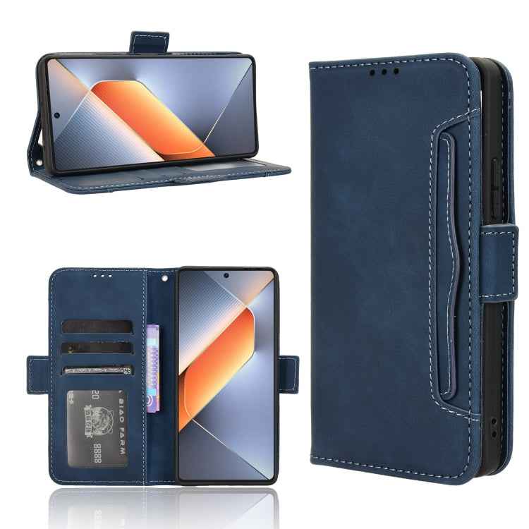 Skin Feel Calf Texture Card Slots Leather Phone Case, For Tecno Spark Go 1 / Pop 9 / Spark Go 2025, For Tecno Spark 30C 4G, For Tecno Spark 20 Pro 5G, For Tecno Camon 30 Premier 5G, For Tecno Pova 6 Neo 4G, For Tecno Pova 6 4G, For Tecno Camon 30 Pro 5...