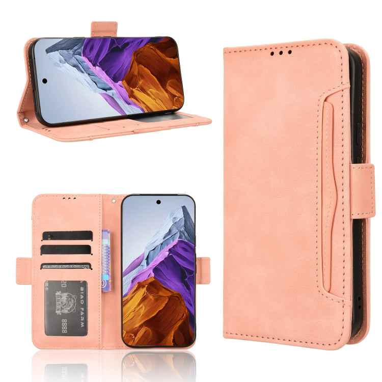 Skin Feel Calf Texture Card Slots Leather Phone Case, For Google Pixel 10 Pro XL, For Google Pixel 10 Pro / 10, For Google Pixel 9a, For Google Pixel 9 Pro, For Google Pixel 9, For Google Pixel 8a, For Google Pixel 8 Pro, For Google Pixel 8