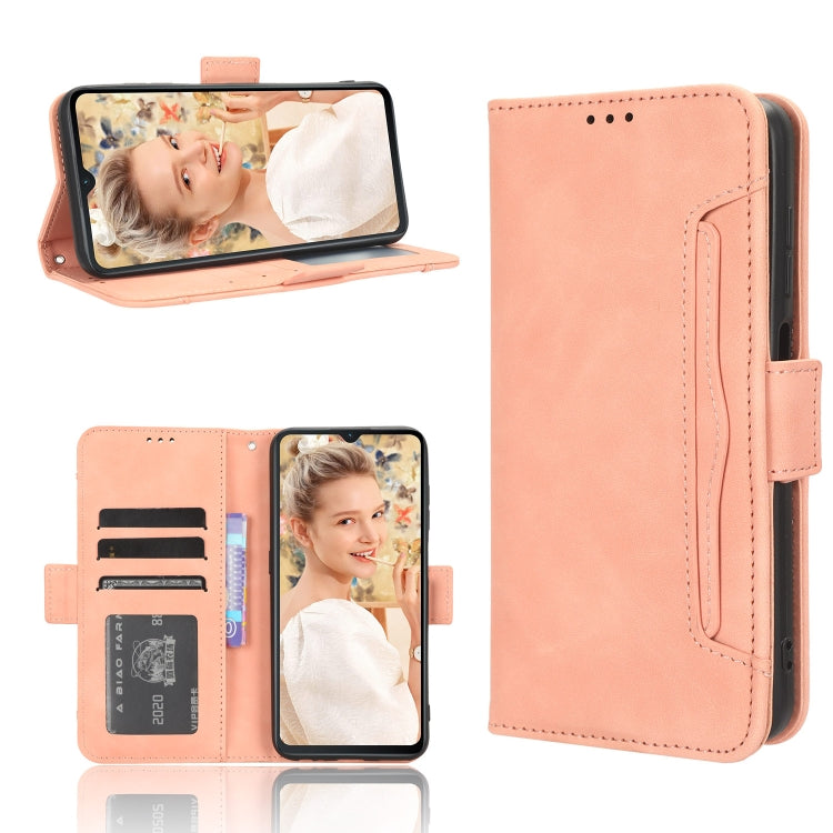 Skin Feel Calf Texture Card Slots Leather Phone Case, For Oukitel C33, For Oukitel C32