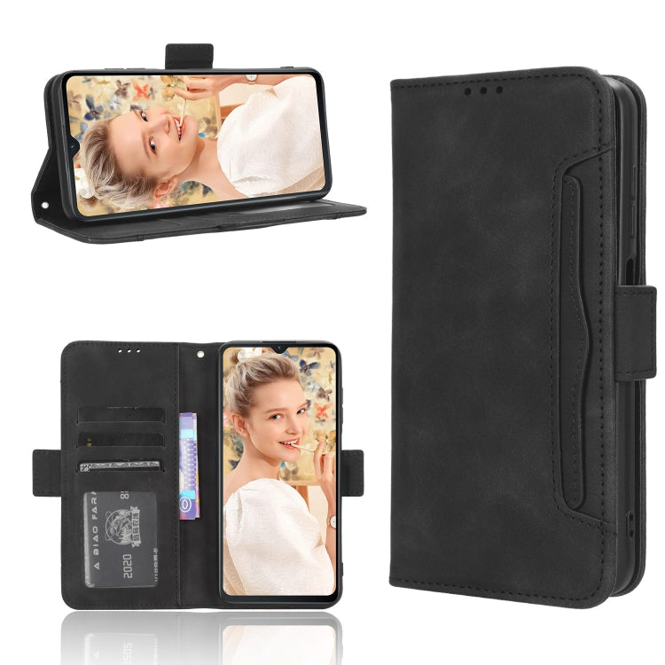 Skin Feel Calf Texture Card Slots Leather Phone Case, For Oukitel C33, For Oukitel C32