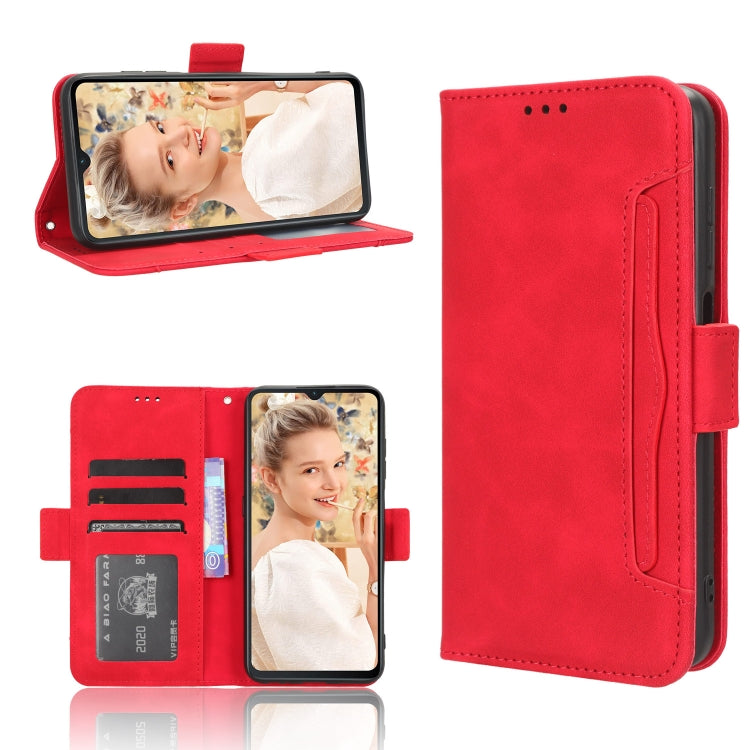 Skin Feel Calf Texture Card Slots Leather Phone Case, For Oukitel C33, For Oukitel C32