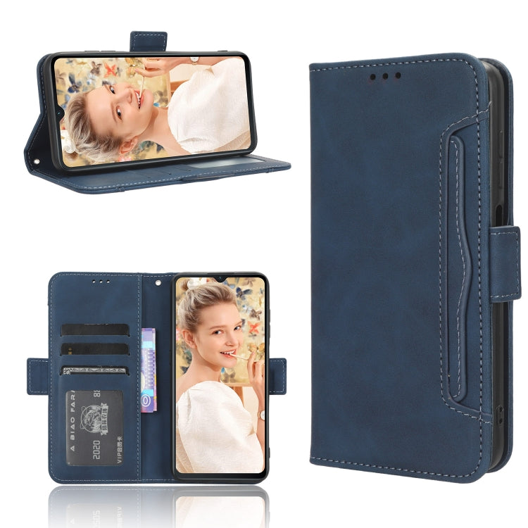 Skin Feel Calf Texture Card Slots Leather Phone Case, For Oukitel C33, For Oukitel C32