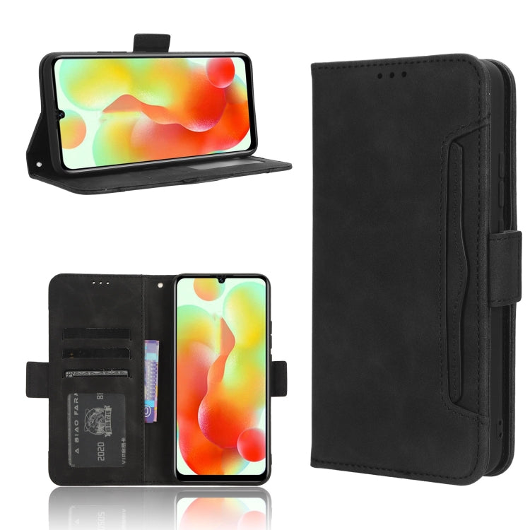 Skin Feel Calf Texture Card Slots Leather Phone Case, For Oukitel C33, For Oukitel C32