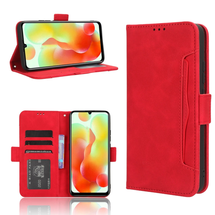 Skin Feel Calf Texture Card Slots Leather Phone Case, For Oukitel C33, For Oukitel C32