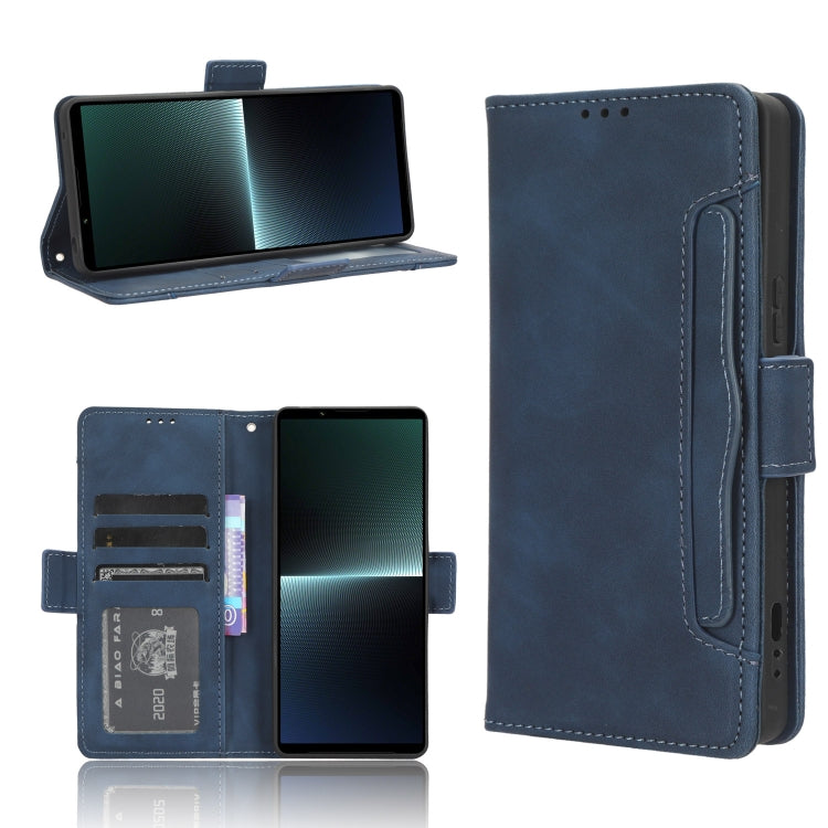 Skin Feel Calf Texture Card Slots Leather Phone Case, For Sony Xperia 1 VIII, For Sony Xperia 10 VII, For Sony Xperia 1 VII, For Sony Xperia 10 VI 2024, For Sony Xperia 1 VI 2024, For Sony Xperia 5 V 2023, For Sony Xperia 1 V, For Sony Xperia 10 V