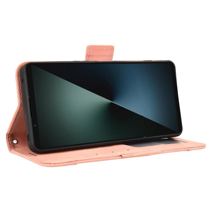 Skin Feel Calf Texture Card Slots Leather Phone Case, For Sony Xperia 1 VIII, For Sony Xperia 10 VII, For Sony Xperia 1 VII, For Sony Xperia 10 VI 2024, For Sony Xperia 1 VI 2024, For Sony Xperia 5 V 2023, For Sony Xperia 1 V, For Sony Xperia 10 V