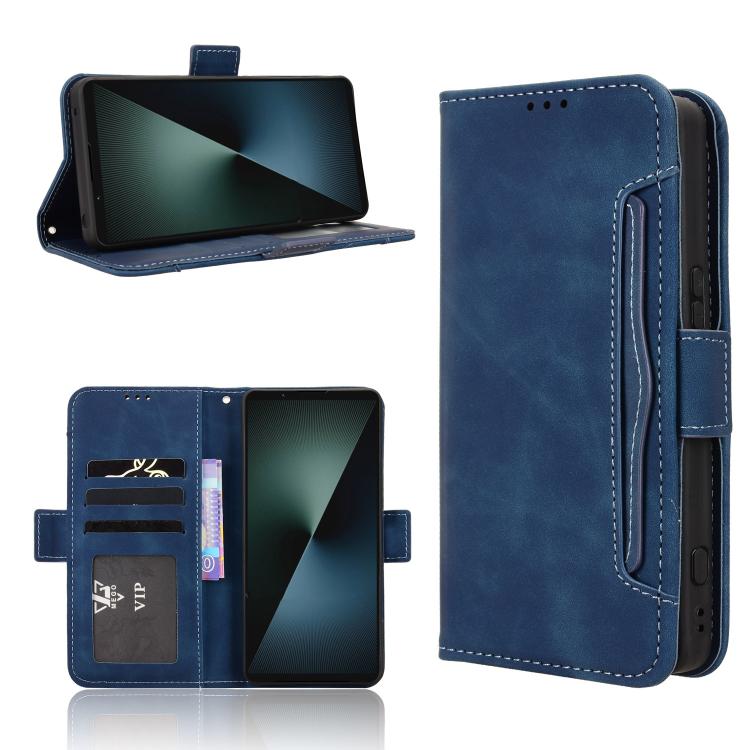 Skin Feel Calf Texture Card Slots Leather Phone Case, For Sony Xperia 1 VIII, For Sony Xperia 10 VII, For Sony Xperia 1 VII, For Sony Xperia 10 VI 2024, For Sony Xperia 1 VI 2024, For Sony Xperia 5 V 2023, For Sony Xperia 1 V, For Sony Xperia 10 V