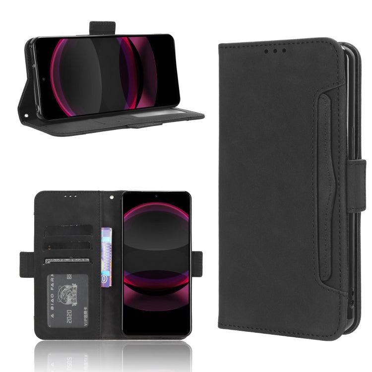 Skin Feel Calf Texture Card Slots Leather Phone Case, For Sharp Aquos Sense8, For Sharp Aquos R8 Pro / Leica Leitz Phone 3, For Sharp Aquos R8, For Sharp Mamorino6