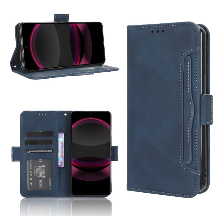Skin Feel Calf Texture Card Slots Leather Phone Case, For Sharp Aquos Sense8, For Sharp Aquos R8 Pro / Leica Leitz Phone 3, For Sharp Aquos R8, For Sharp Mamorino6
