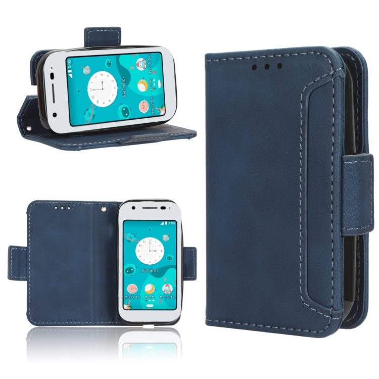 Skin Feel Calf Texture Card Slots Leather Phone Case, For Sharp Aquos R8, For Sharp Mamorino6