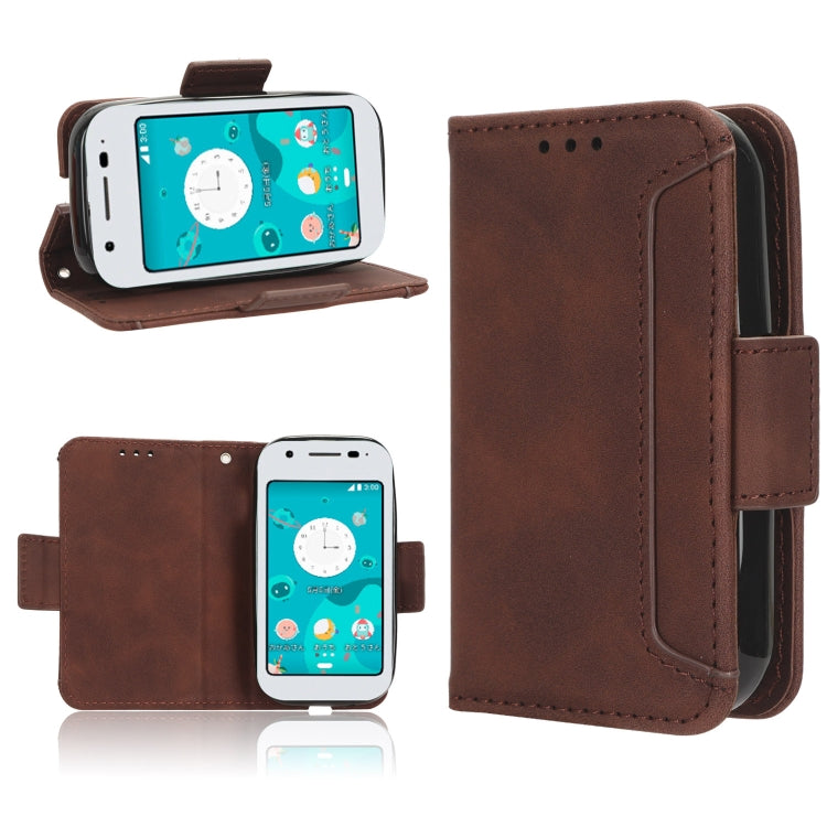 Skin Feel Calf Texture Card Slots Leather Phone Case, For Sharp Aquos Sense8, For Sharp Aquos R8 Pro / Leica Leitz Phone 3, For Sharp Aquos R8, For Sharp Mamorino6