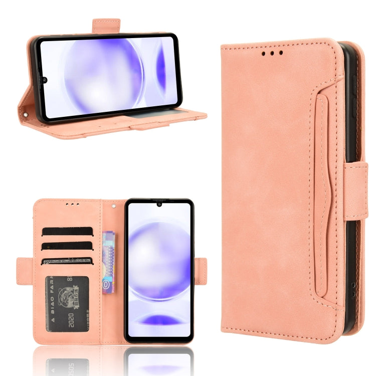 Skin Feel Calf Texture Card Slots Leather Phone Case, For Sharp Aquos Sense8, For Sharp Aquos R8 Pro / Leica Leitz Phone 3, For Sharp Aquos R8, For Sharp Mamorino6