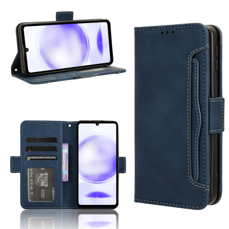 Skin Feel Calf Texture Card Slots Leather Phone Case, For Sharp Aquos Sense8, For Sharp Aquos R8 Pro / Leica Leitz Phone 3, For Sharp Aquos R8, For Sharp Mamorino6