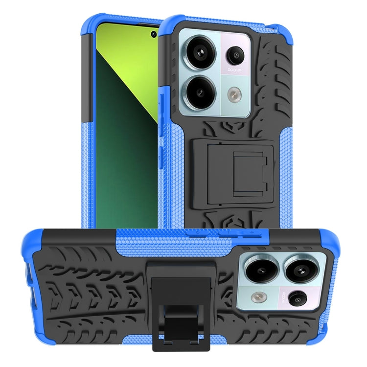 Tire Texture TPU + PC Phone Case with Holder