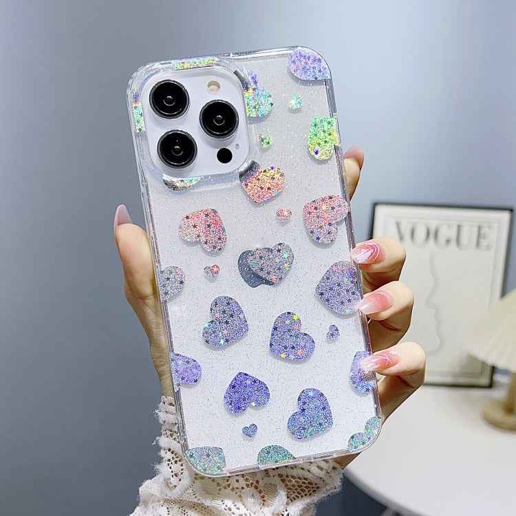 Little Star Series Glitter Powder TPU Phone Case, For iPhone 12 Pro Max, For iPhone 11, For iPhone 11 Pro Max