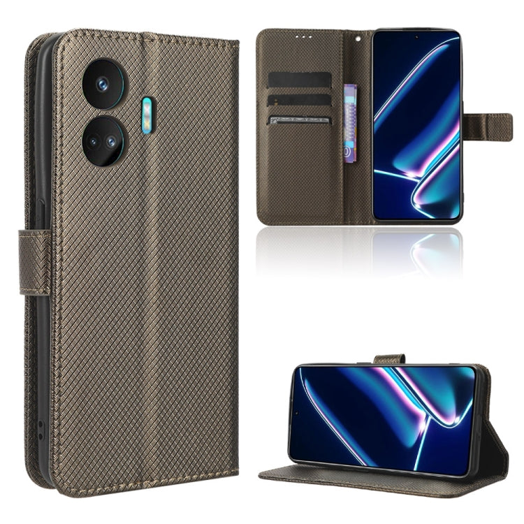 Diamond Texture Leather Phone Case, For Realme 11 Pro / 11 Pro+, For Realme C65 4G, For Realme GT Neo5 SE