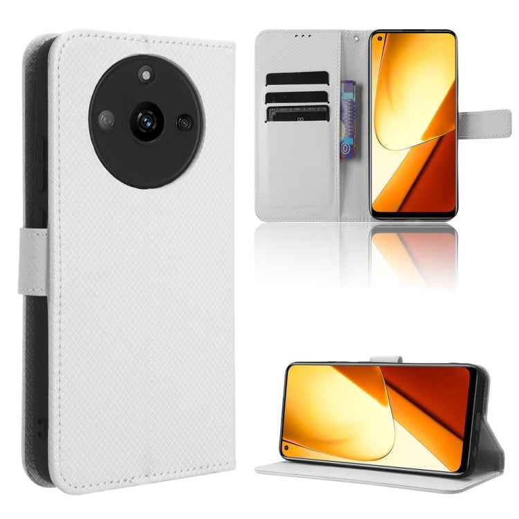 Diamond Texture Leather Phone Case, For Realme C53 4G / Narzo N53 4G, For Realme 11 5G, For Realme 11 Pro / 11 Pro+, For Realme C65 4G, For Realme GT Neo5 SE