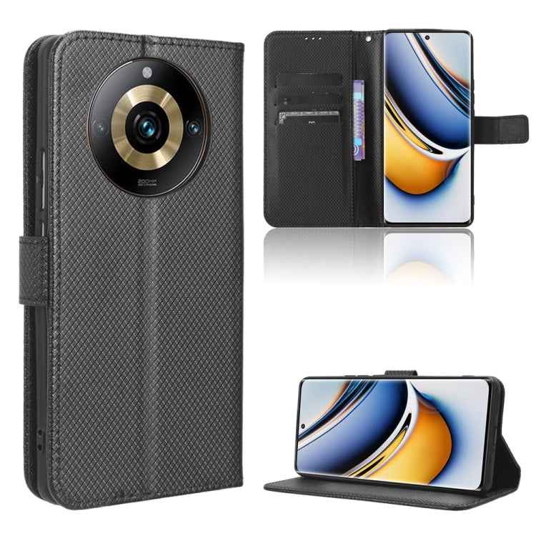 Diamond Texture Leather Phone Case, For Realme 11 Pro / 11 Pro+, For Realme C65 4G, For Realme GT Neo5 SE