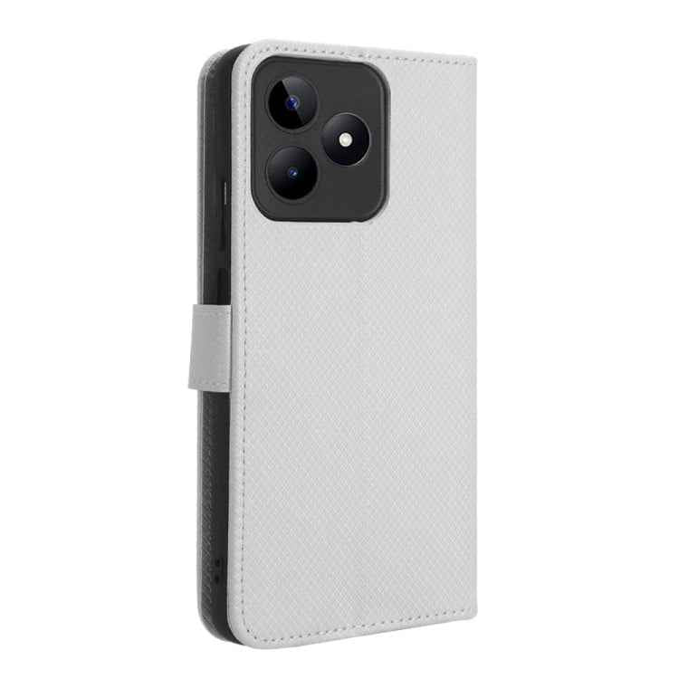 Diamond Texture Leather Phone Case, For Realme C53 4G / Narzo N53 4G, For Realme 11 5G, For Realme 11 Pro / 11 Pro+, For Realme C65 4G, For Realme GT Neo5 SE
