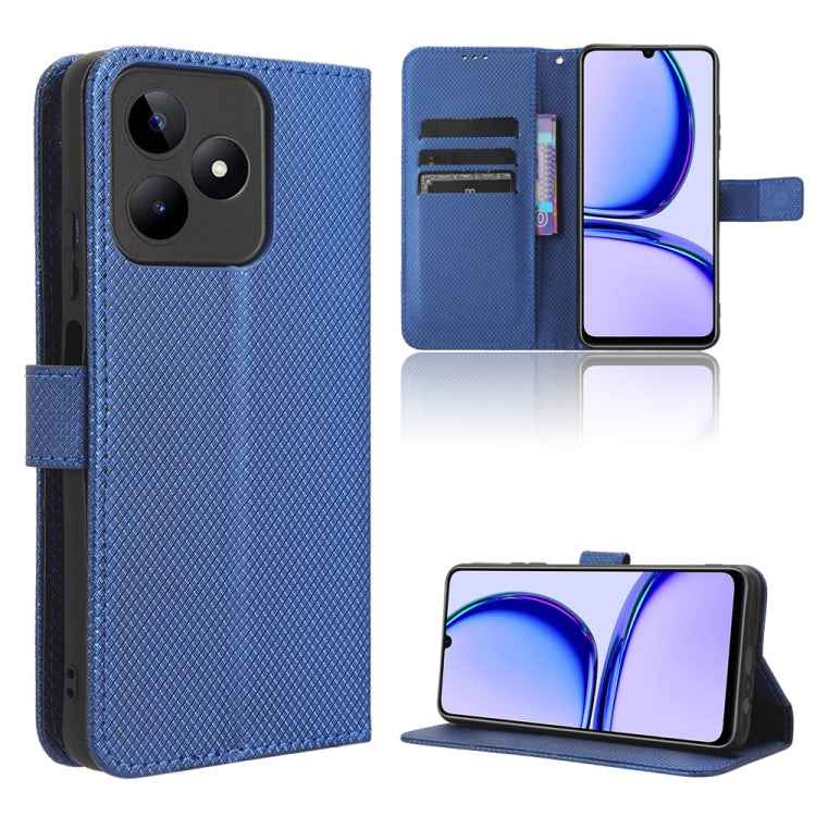 Diamond Texture Leather Phone Case, For Realme C53 4G / Narzo N53 4G, For Realme 11 5G, For Realme 11 Pro / 11 Pro+, For Realme C65 4G, For Realme GT Neo5 SE
