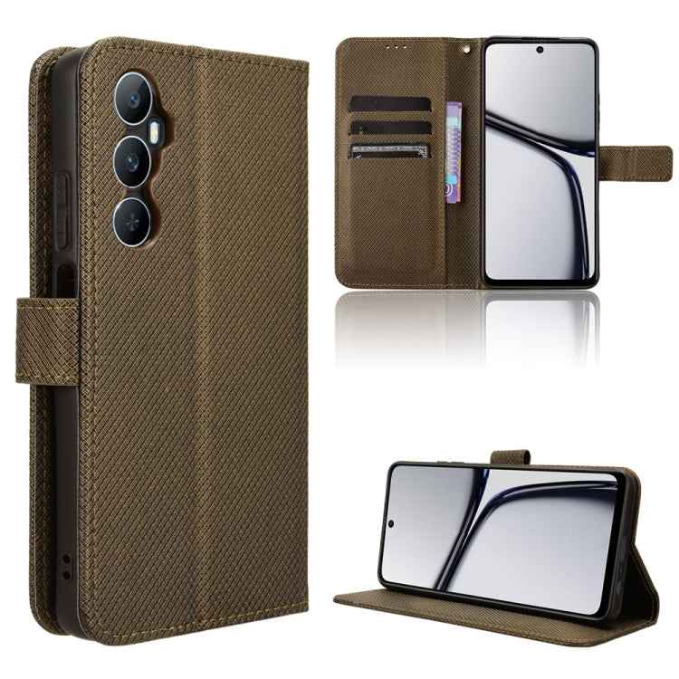 Diamond Texture Leather Phone Case, For Realme 11 Pro / 11 Pro+, For Realme C65 4G, For Realme GT Neo5 SE